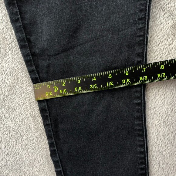 Levis Signature Womens Jeans Size 10S Low-Rise Jegging Skinny Leg Black Denim - Picture 10 of 16